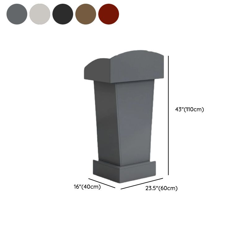 Modern/Glam Engineered Wood Full Podium with Storage