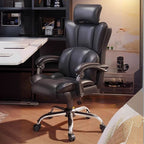 Modern Simple Style Wingbacked Chair with Flexible Height, Solid Color, Aluminum Frame in Silver, and Adjustable Backrest with Glide Movement