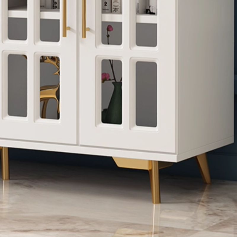 Casual Composite Wood Combo Dresser with 4/5/3 Drawers, Hutch, 2 Interior Shelves, Horizontal