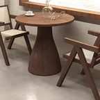 Trendy Round Solid Wood Cover with Eased Edge, No Seating, Assembly Required