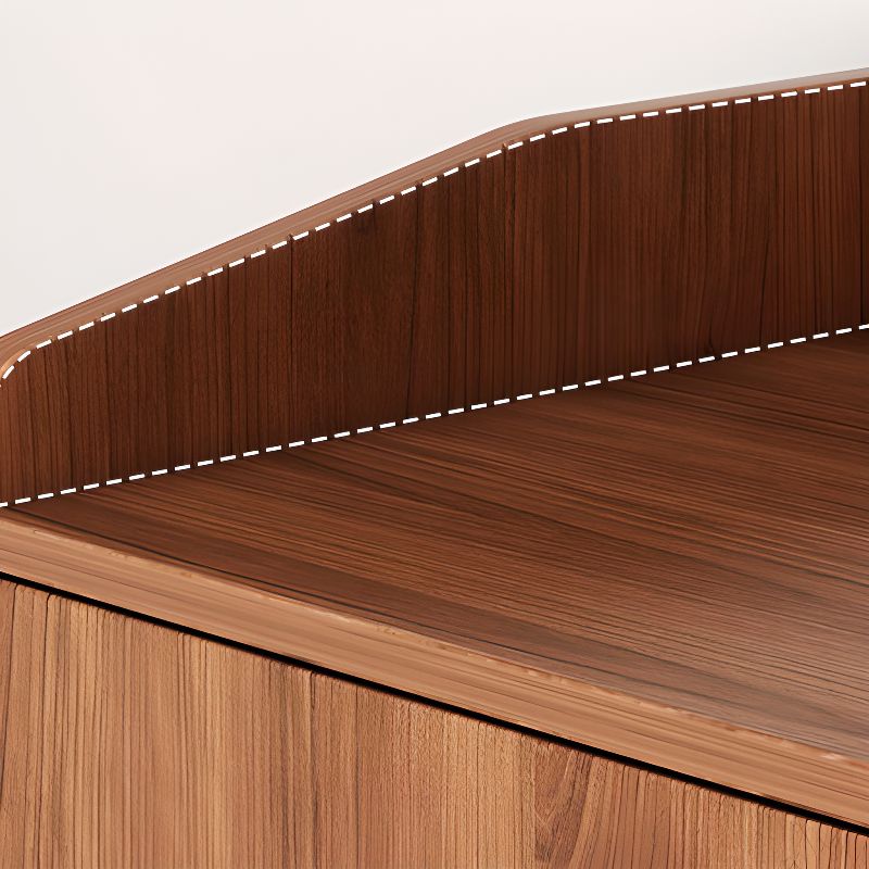 Engineered Wood 5 Tiers Shoe Stack with Shelf, Drawers, Gate, and Dustproof Cover