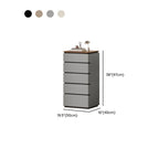 Casual Raw Wood Bachelor Chest/Semainier with 5/4/3 Drawers in Vertical Orientation