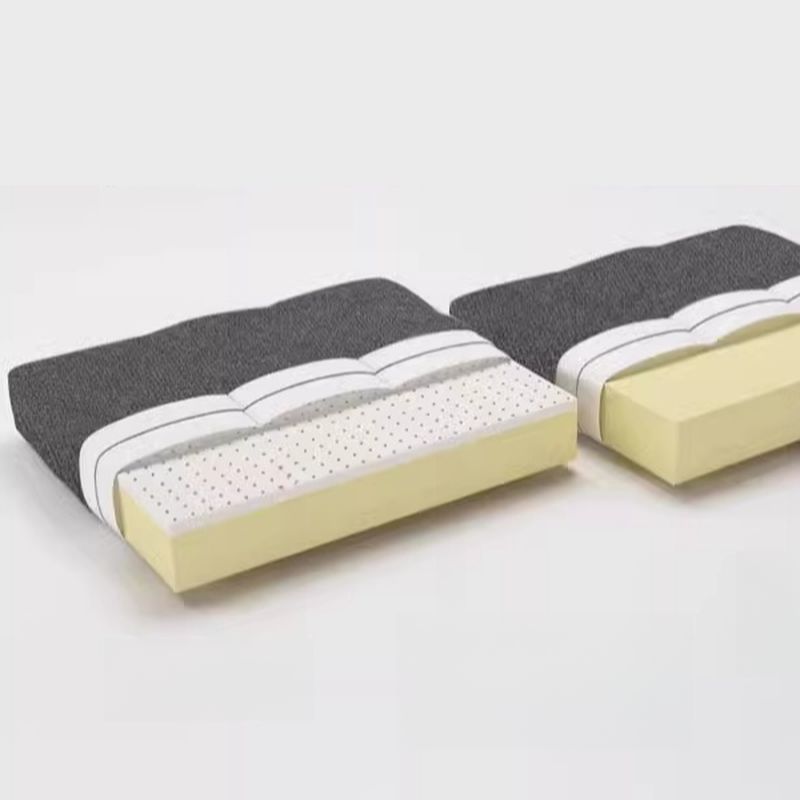 Contemporary Modern Solid Color Water Resistant Standard Sofa in Off-White with Seating for 4, Receptacle Storage, and 3 Pillows