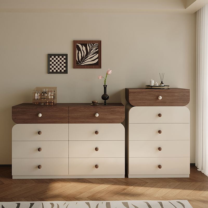Chalk Trendy Raw Wood Console Dresser/Semainier Horizontal/Vertical