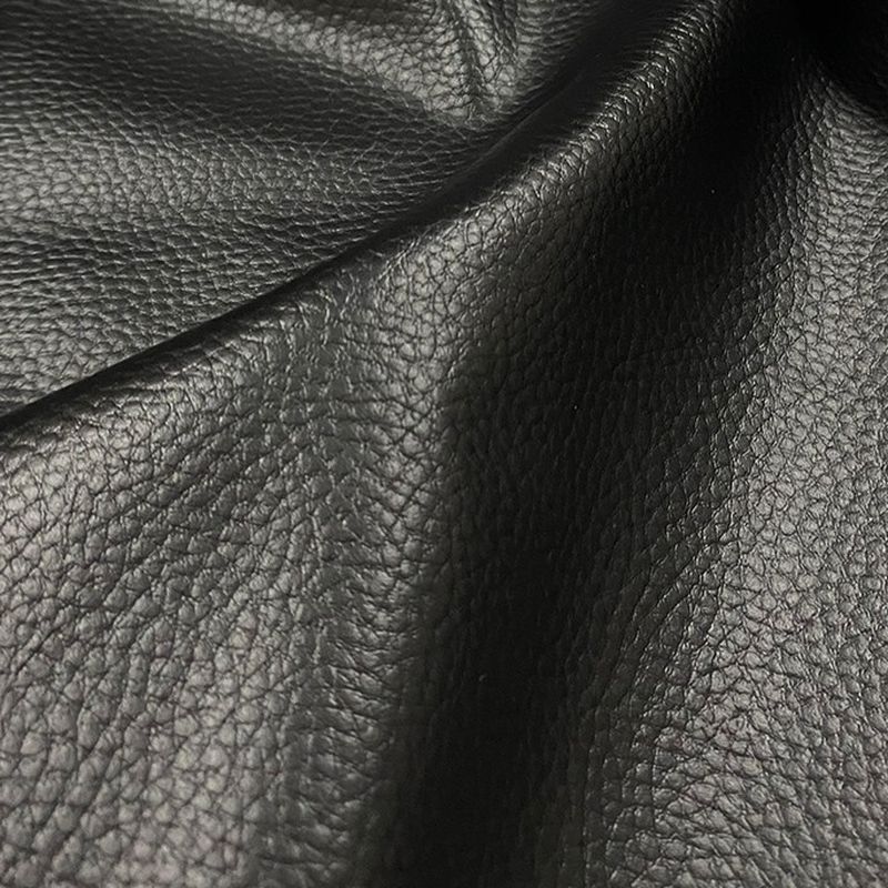 Modish Solid Color Tear Resistant Standard Sofa/Loveseat in Black with Pillow Top Arm for 4-seater/3-seater/6-Seater