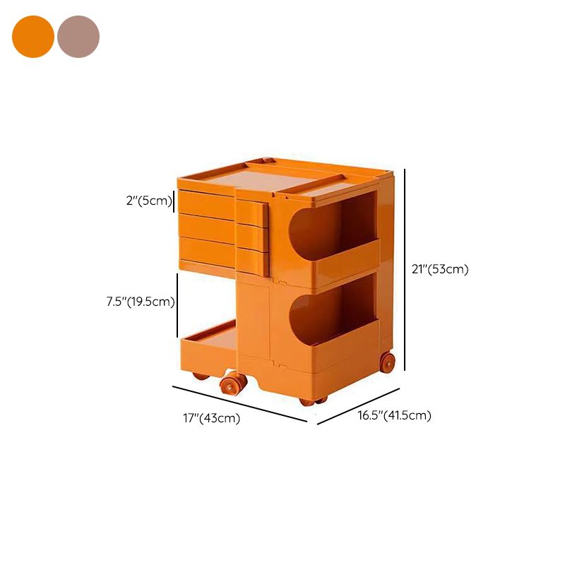 Modern Tool Service Cart with 4 Shelves /5 Tiers/6 Tiers Office