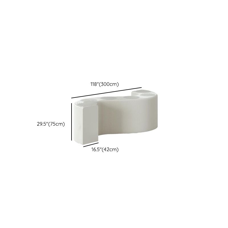 Chalk Collapsible Rectangle Up to 19 in W x 20 to 29 in/30 to 39 in/40 in & above H Unfinished Display Table with Single Pedestal Base