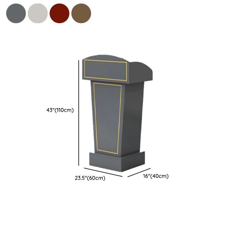 Glam/Modern Engineered Wood Full Podium with Storage