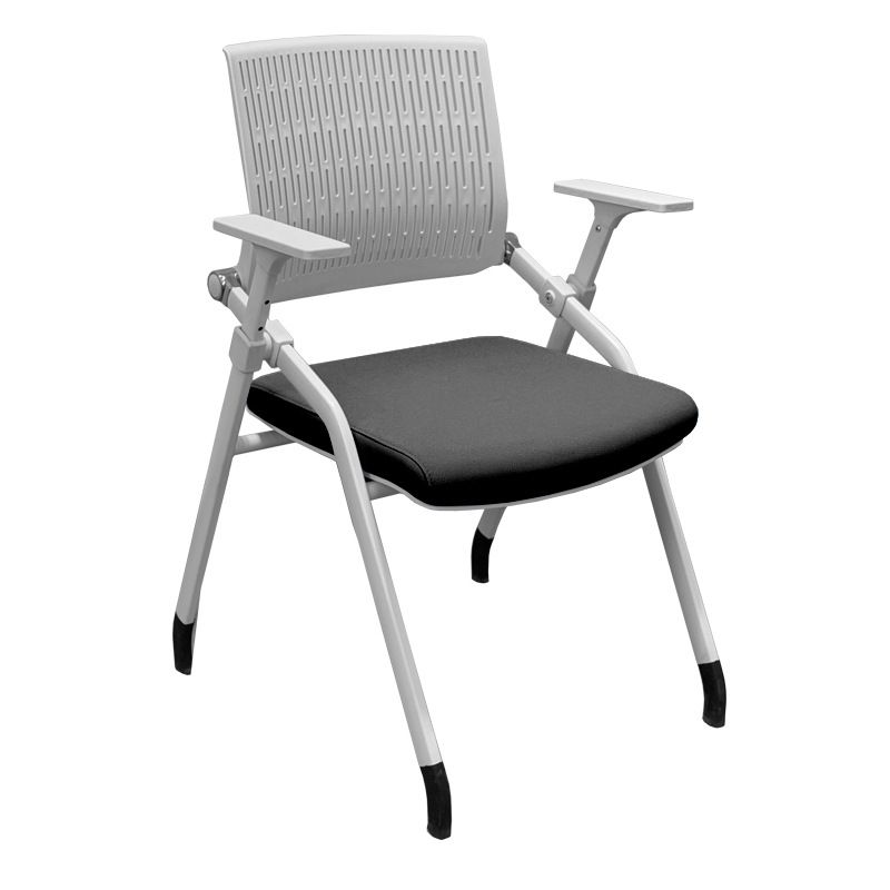 Simple Ergonomic Office Chairs with Adjustable Back Angle in Light Blue/Light Green/Citrus Color Upholstered Armrest
