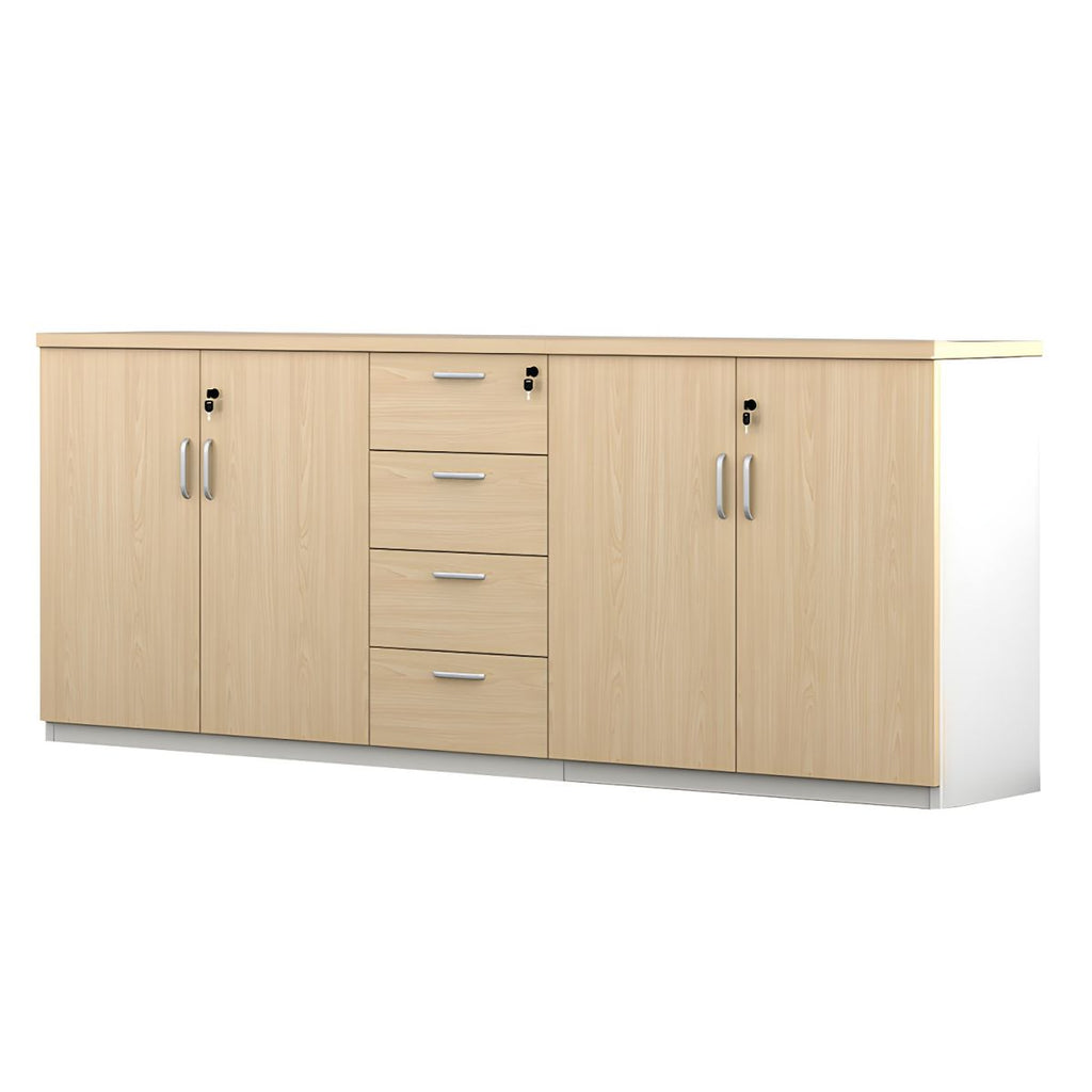 Modern Cabinet Wood with Locking Drawers and Storage Lateral File Cabinet