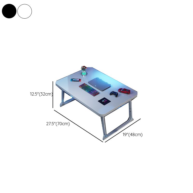 Casual Composite Wood Notebook Holder, Pop Up Foldable with 2 Outlets