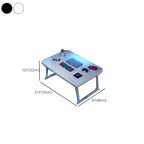 Casual Composite Wood Notebook Holder, Pop Up Foldable with 2 Outlets