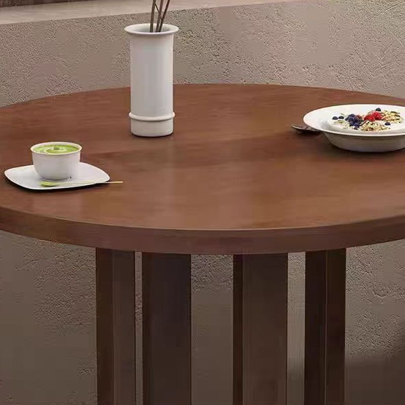 Caramel Trendy No Seating with Eased Edge and Assembly Required Solid Wood Cover