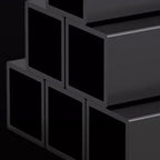 Chalk/Black Rectangular Steel Desk with Scratch Resistant Surface, Shelves, Toboggan Base, and Cable Management