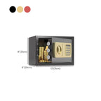 Steel Pry Resistant Security Safe with Battery, Lockable and Keys Included