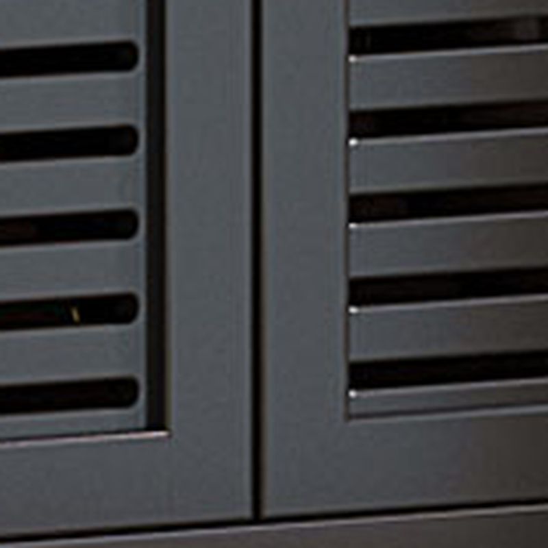 Matte Black Bambusa 8-tier/7-tier Shoe Stack with Dustproof Cover