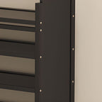 Art Deco Bambusa Rectangle Ink Shoe Rack with 4/7/6 Shelves for 21-30/11-20 Pairs in Drawing Room