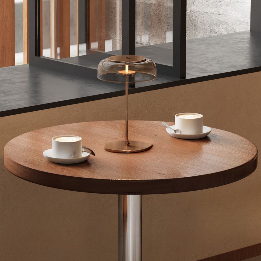 Caramel Simplistic No Seating Eased Edge Assembly Required Solid Wood