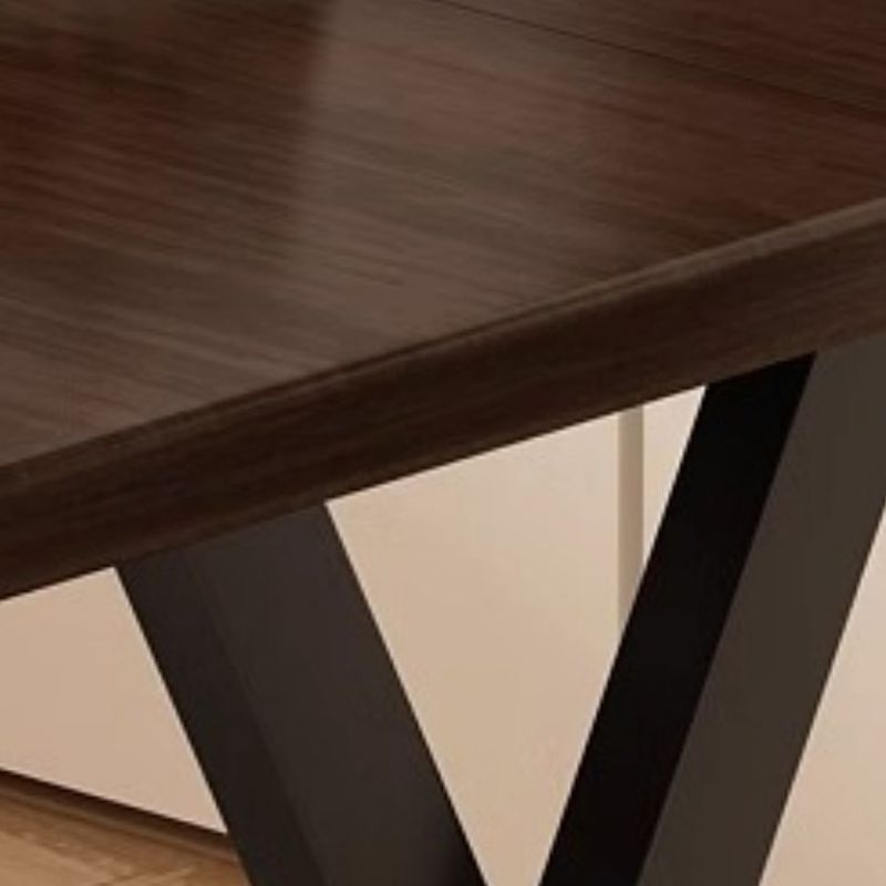 Trendy Folding Square Bi-fold Table with Abrasion Proof Laminate Top