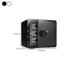 Steel Security Safe with Battery, Pry Resistant, Lockable, and Shelves Included
