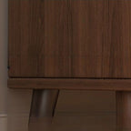 Engineered Wood 5 Tiers/6 Tiers Shoe Stack with Shelf, Drawers, Gate, Dustproof Cover, and Closed Back