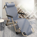 Trendy Solid Color/Striped Chair Recliner with Locking Back Angle, Metal Standard (No Motion) Base and Independent Foot Movement