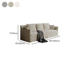 Standard Sofa/Loveseat in Light Gray/Emerald Green/Beige with Dressmaker Skirt and 5 Pillows