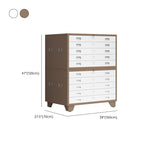 Art Deco Steel Non-flammable Horizontal Filing Cabinet/Vertical Filing Cabinet with Soft Close and Key Lock