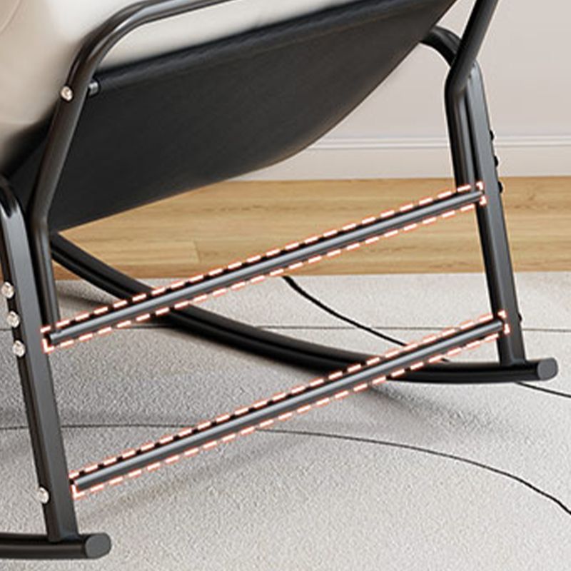 Stylish Upholstered Rocking Chair in Modern Design for Ultimate Comfort