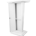 Stainless Steel Full Podium with Built-in Storage