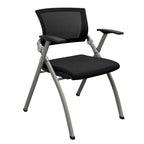 Simple Upholstered Blue/Turquoise/Citrus Color Office Chairs with Armrest and Ergonomic Design