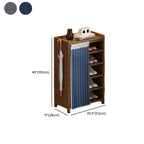 Art Deco Bambusa Rectangle Shoe Rack with 7 Shelves/6 Shelves/5 Shelves, Floor Mounted for 11-20 Pairs/1-10 Pairs/21-30 Pairs in Drawing Room