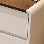 Modish Wood Standard/Small Vanity Set with 5 Drawers and Light Up Mirror