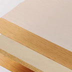 Scratch-proof Veneer Dining Table with Crossed Legs, Foldable Design, and Seating for 2 to 4