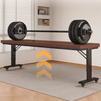 Free Standing Unfinished Color/Chalk/Dove Grey Scratch-immune T-Shape Height-Adjustable & Standing Desk with Lockable Brakes & Wheels / Casters, Manually Controlled Flexible Height