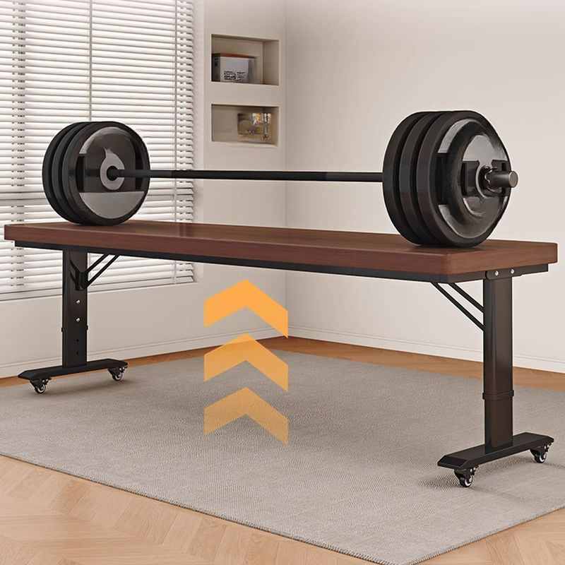 Free Standing Unfinished Color/Chalk/Dove Grey Scratch-immune T-Shape Height-Adjustable & Standing Desk with Lockable Brakes & Wheels / Casters, Manually Controlled Flexible Height