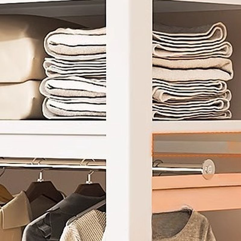 Chalk Contemporary Coat Rack with Receptacle, 3/4/5 Shelves, Steel Frame, and Alloy Bench