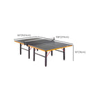 Indoor Ink Synthetic Laminate Ping Pong Table with Table Tennis Paddle Included