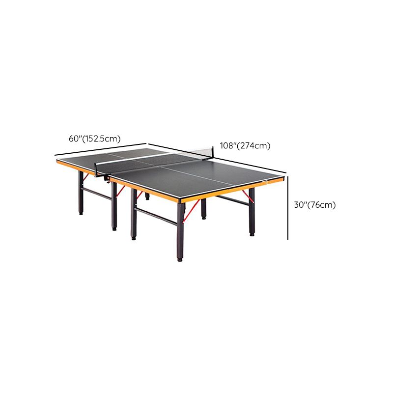 Indoor Ink Synthetic Laminate Ping Pong Table with Table Tennis Paddle Included