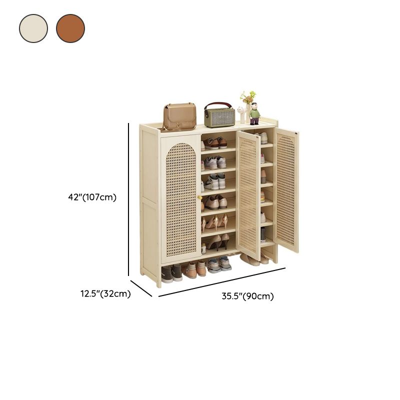 Bamboo 8 Tiers/7 Tiers Shoe Tower with Dustproof Feature