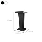Stainless Steel Full Podium with Built-in Storage