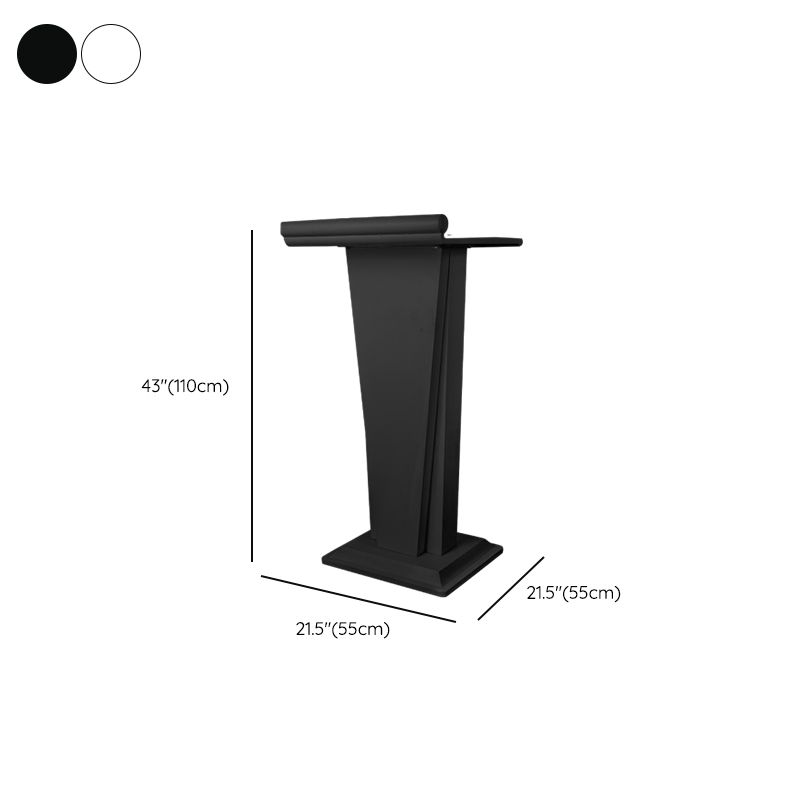 Stainless Steel Full Podium with Built-in Storage