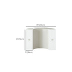Chalk Collapsible Rectangle Up to 19 in W x 20 to 29 in/30 to 39 in/40 in & above H Unfinished Display Table with Single Pedestal Base