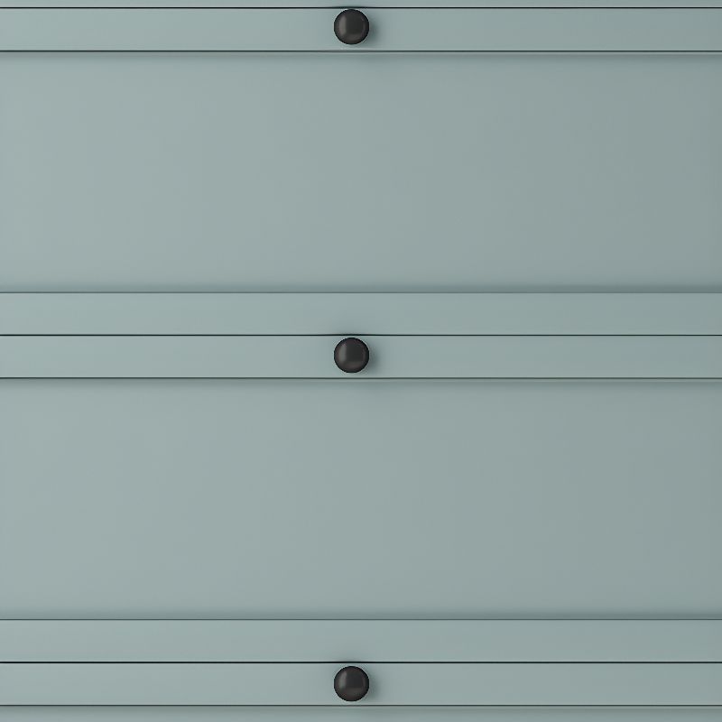 Trendy Steel Semainier/Bachelor Chest with 5/4/3 Drawers in Vertical/Horizontal Orientation