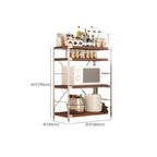 Brown Standard Baker's Rack with Butcher Rack, Rust Resistant
