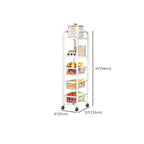 Portable Center with Metal Countertop and Basket