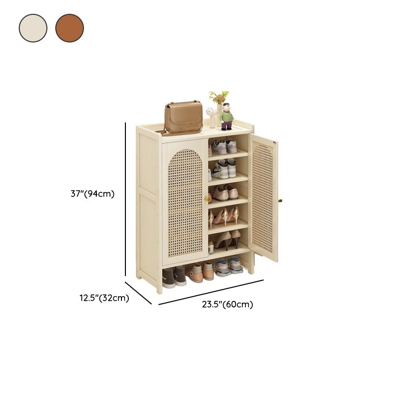 Bamboo 8 Tiers/7 Tiers Shoe Tower with Dustproof Feature