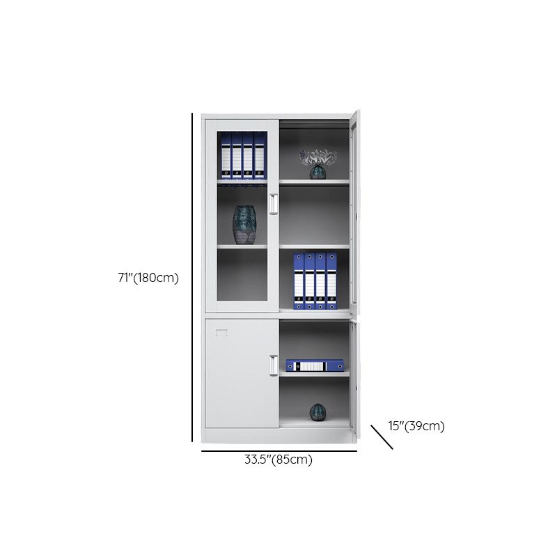 Base Cabinet/Office Console Cabinet with Stockroom Storage, Assembled and Safe, Featuring 2-Wide/1-Wide/3-Wide Compartments