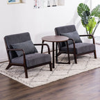 Comfortable Scandinavian Sofa with Foam Cushioning and Non-Skirted Design