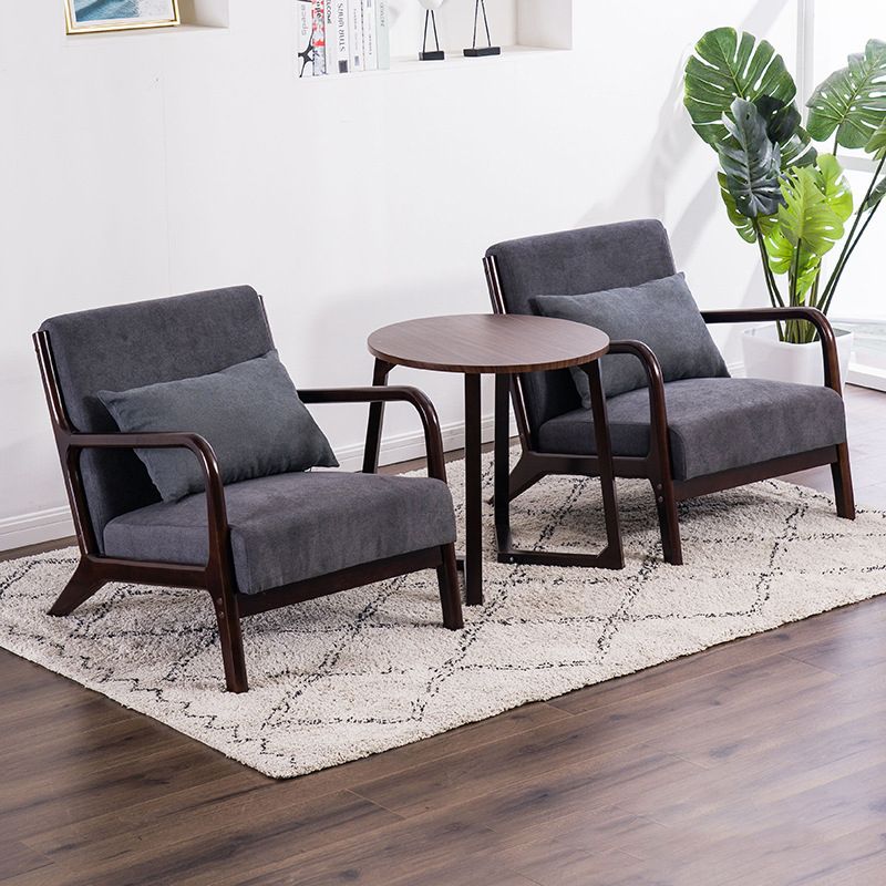 Comfortable Scandinavian Sofa with Foam Cushioning and Non-Skirted Design